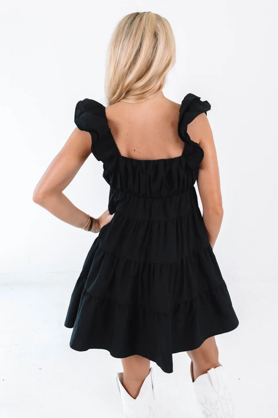 A Sweet Song Dress - Black