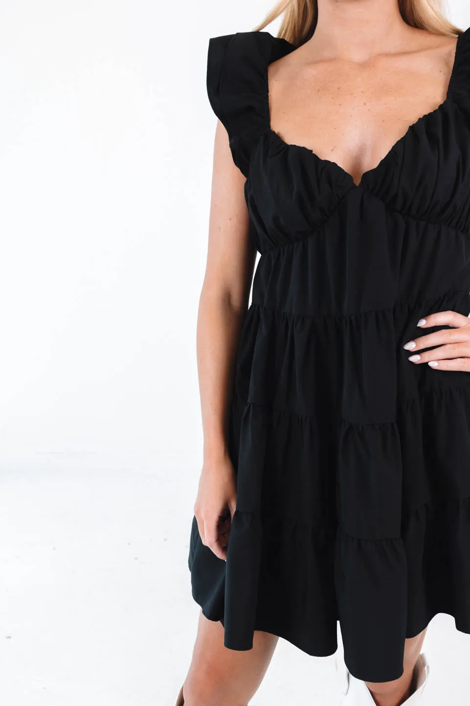 A Sweet Song Dress - Black