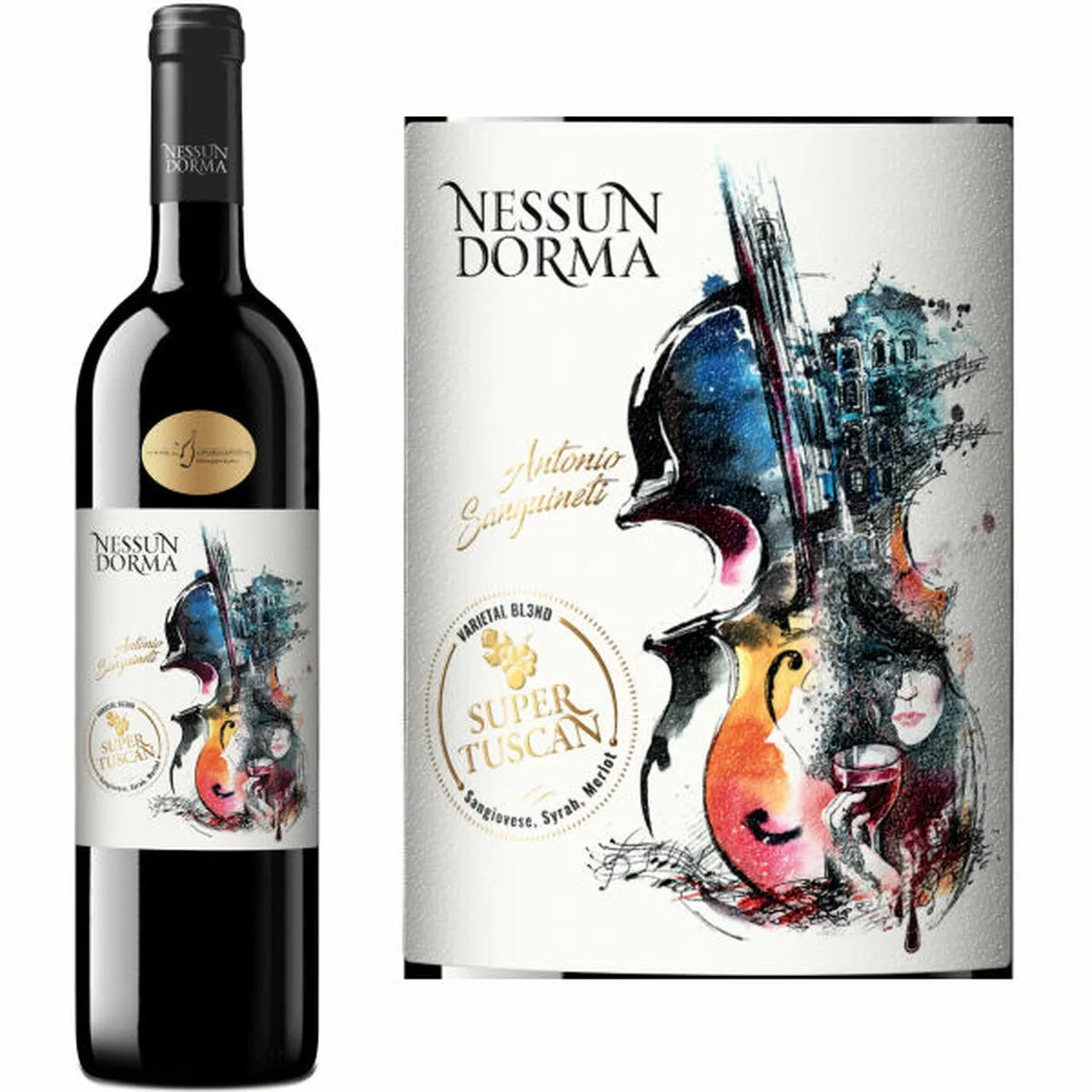 Antonio Sanguineti 'Nessun Dorma' Super Tuscan