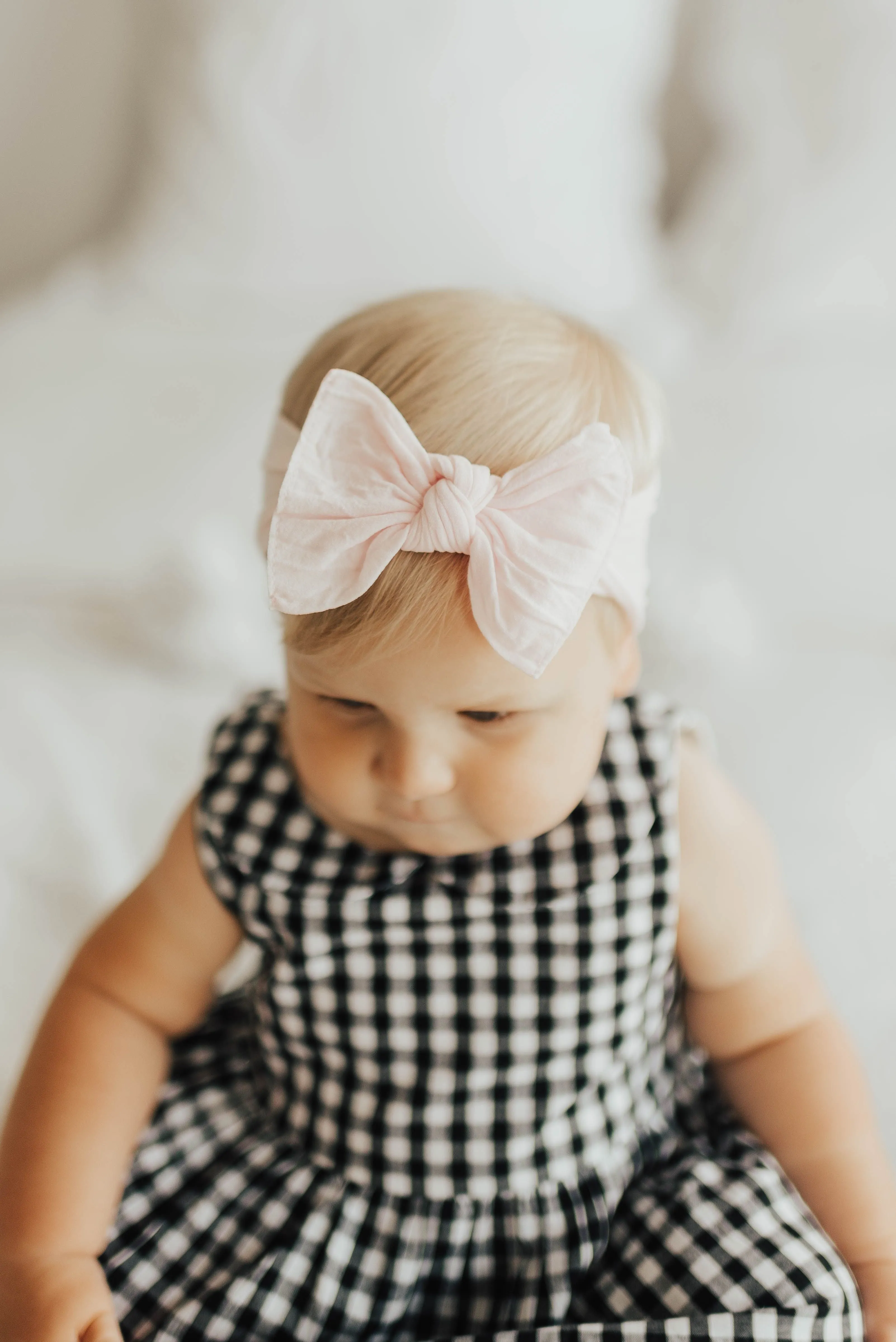 Baby Bling Bows - Classic Knot - Petal