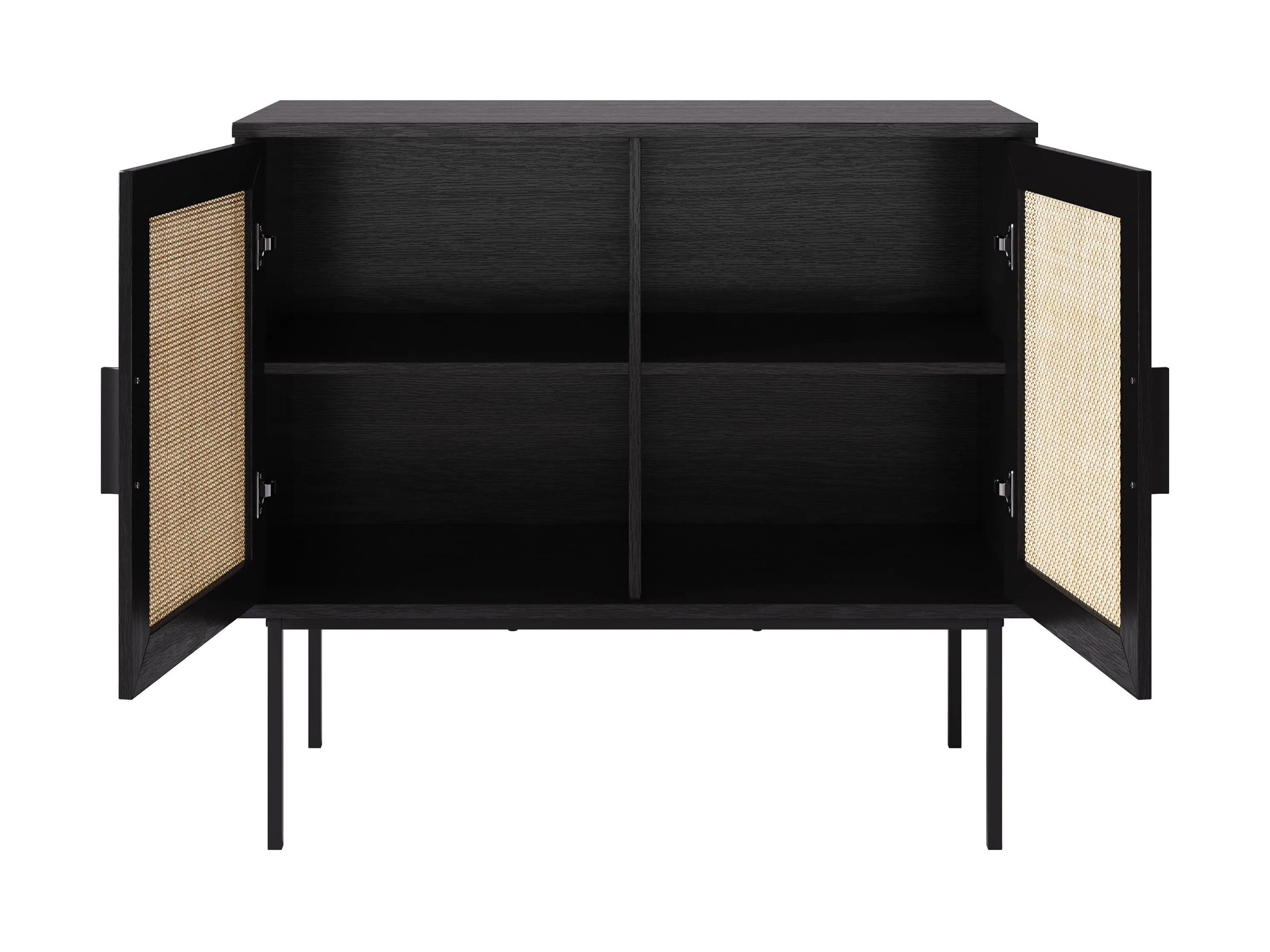 Black Accent Cabinet