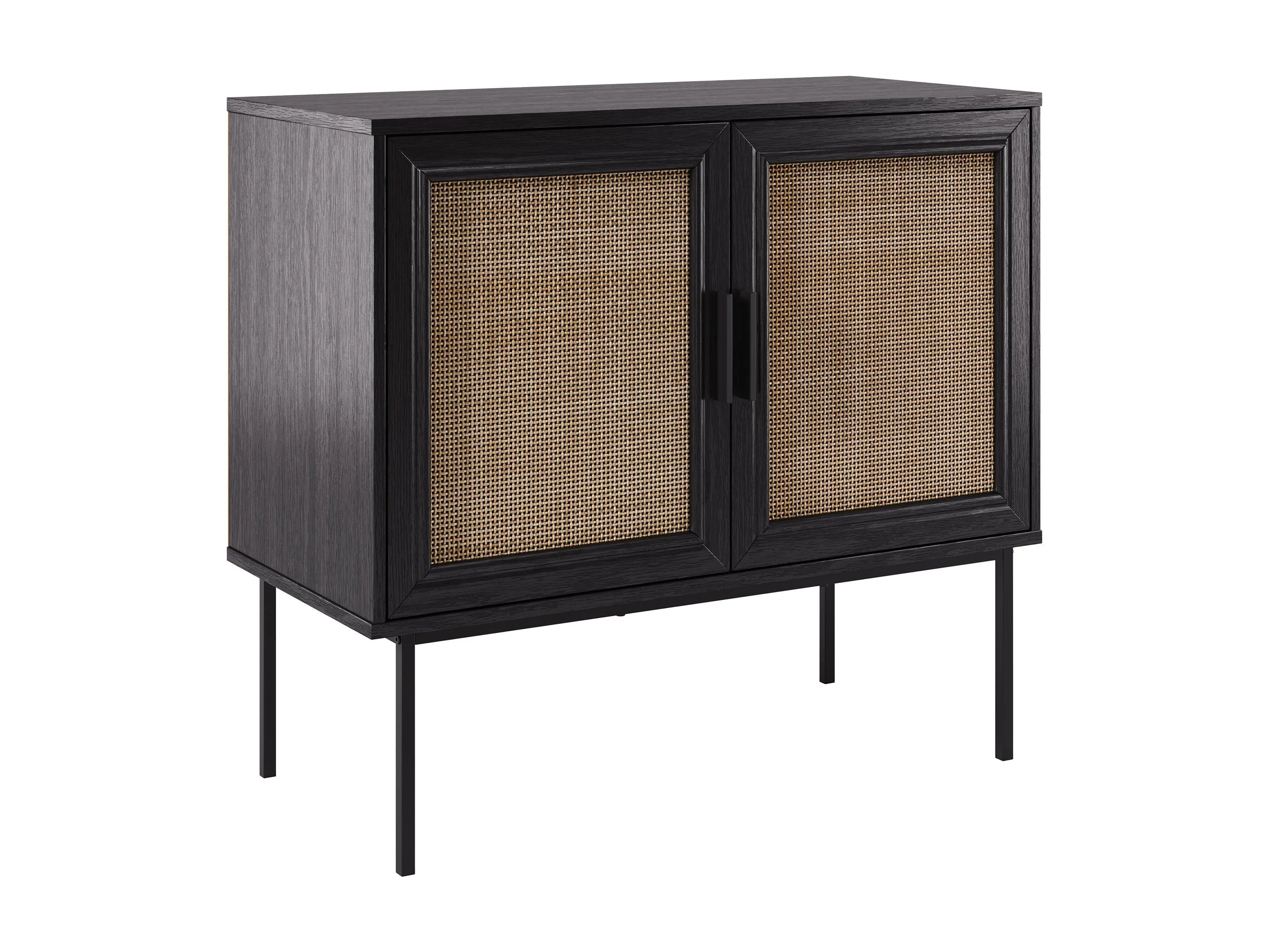 Black Accent Cabinet