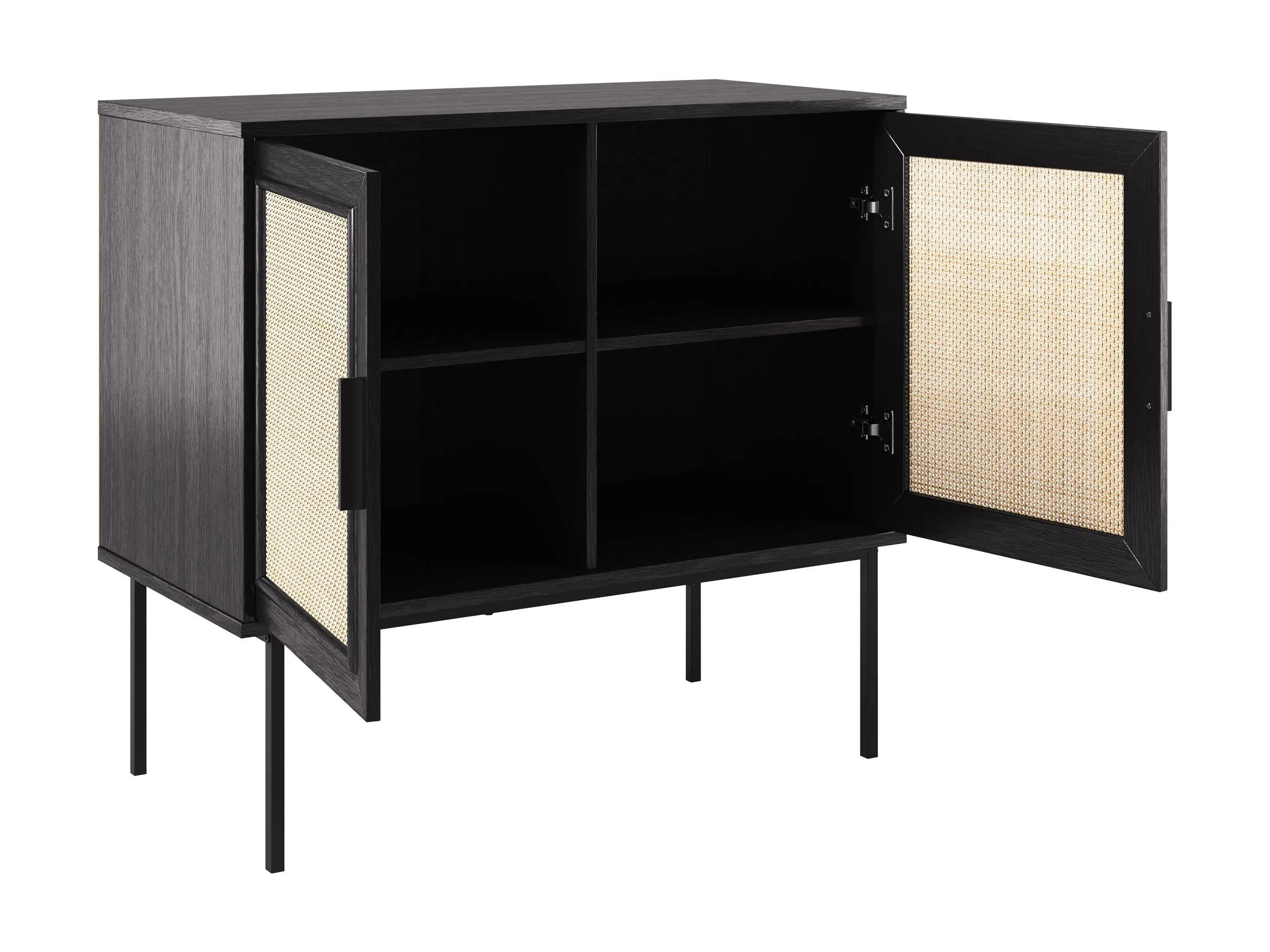 Black Accent Cabinet