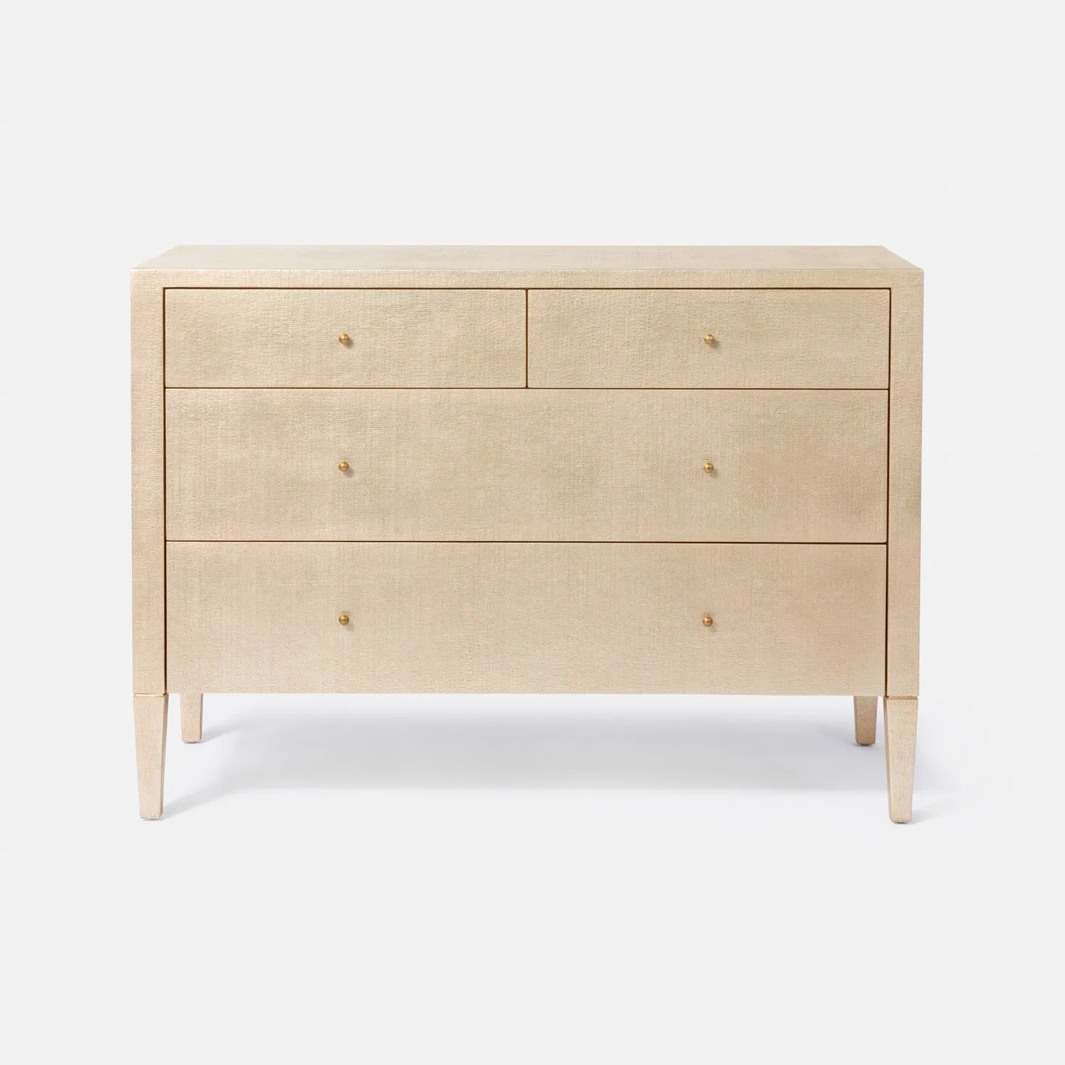 Conrad 48" Dresser Champagne Faux Raffia