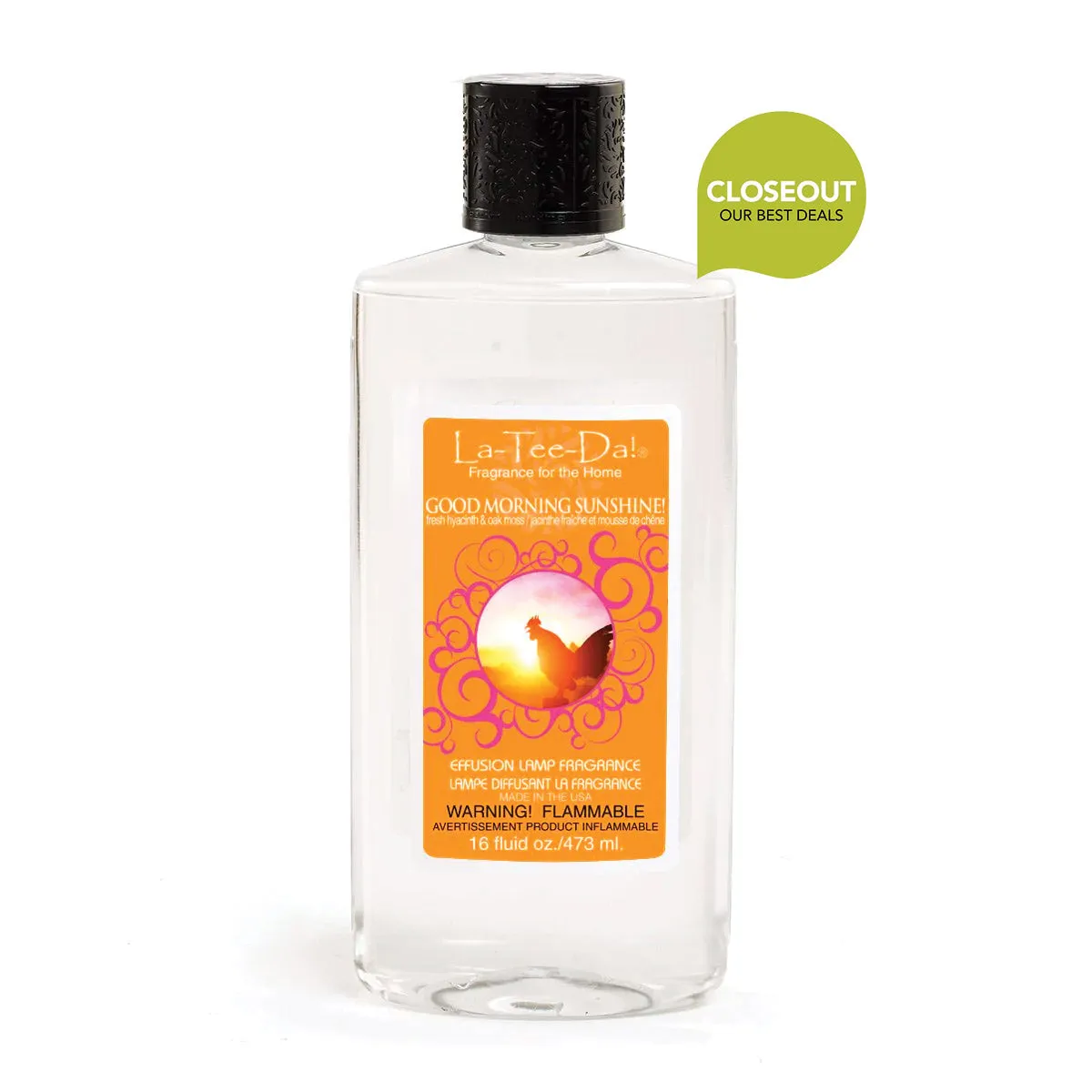 Effusion Lamp Fragrance Refill -  Good Morning Sunshine! - 16 oz*