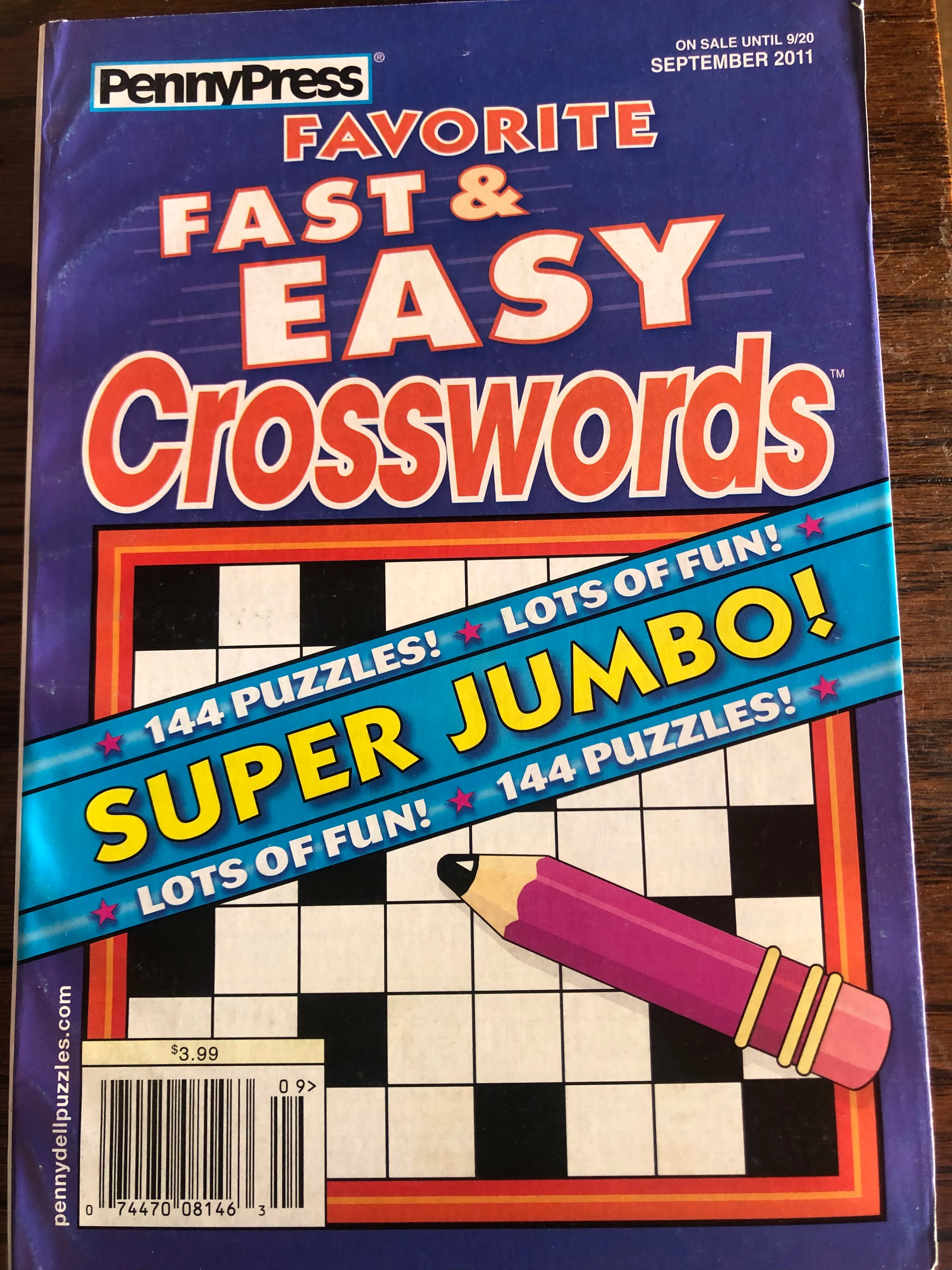 Favorite Fast and Easy Crosswords: Super Jumbo Issue!