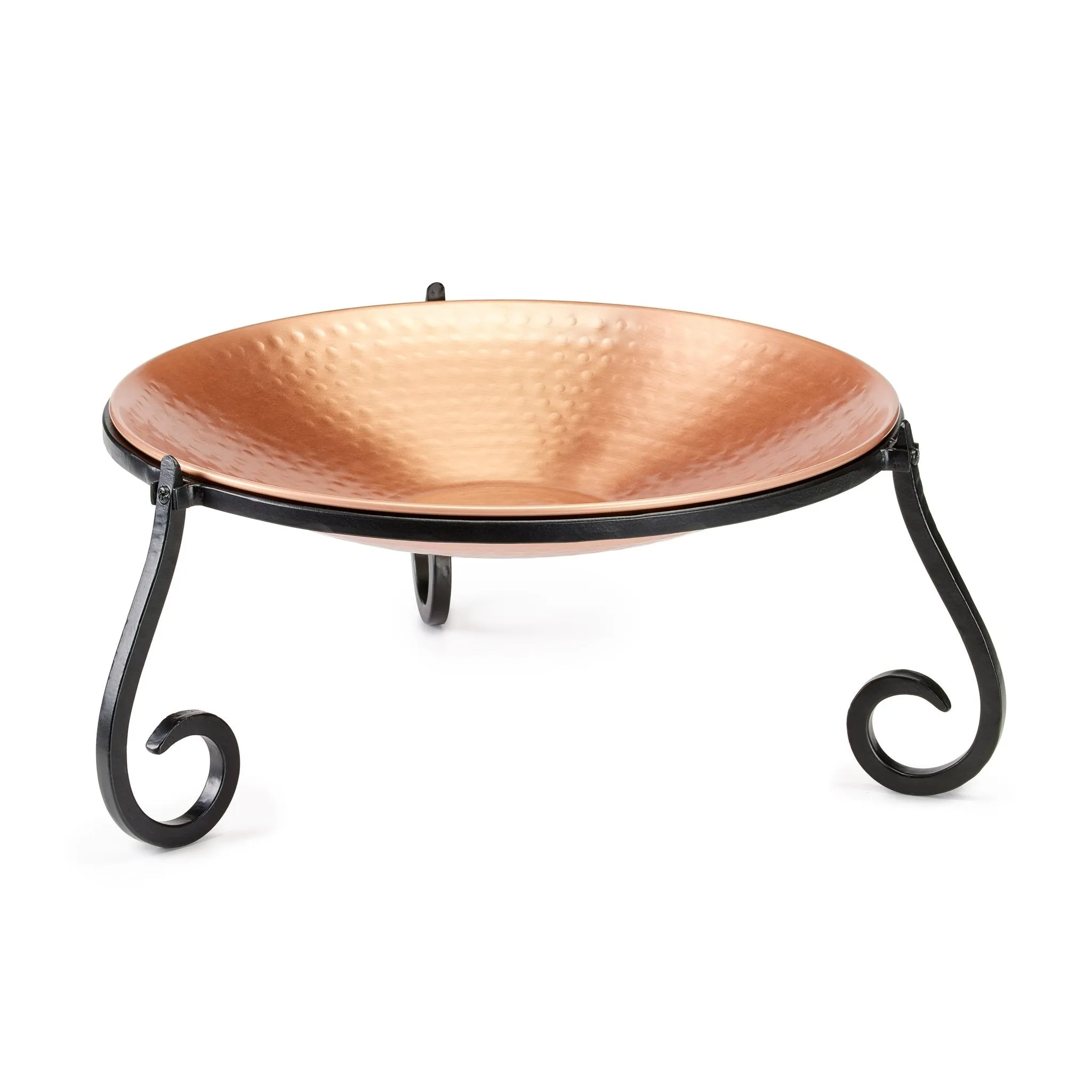 Freestanding Copper Birdbath