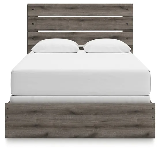 Graystorm Queen Panel Bed