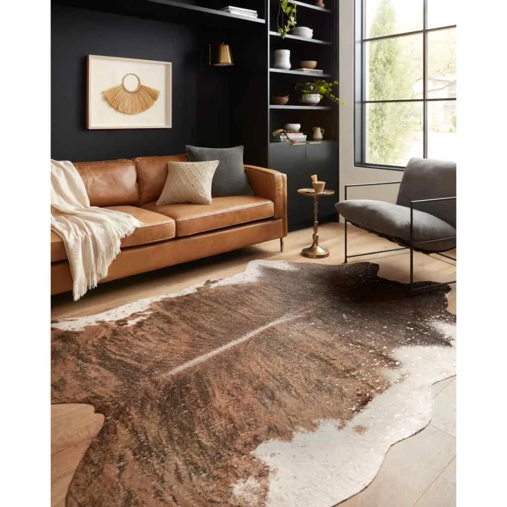 Loloi II Bryce Collection Walnut / Champagne Rug BZ-10