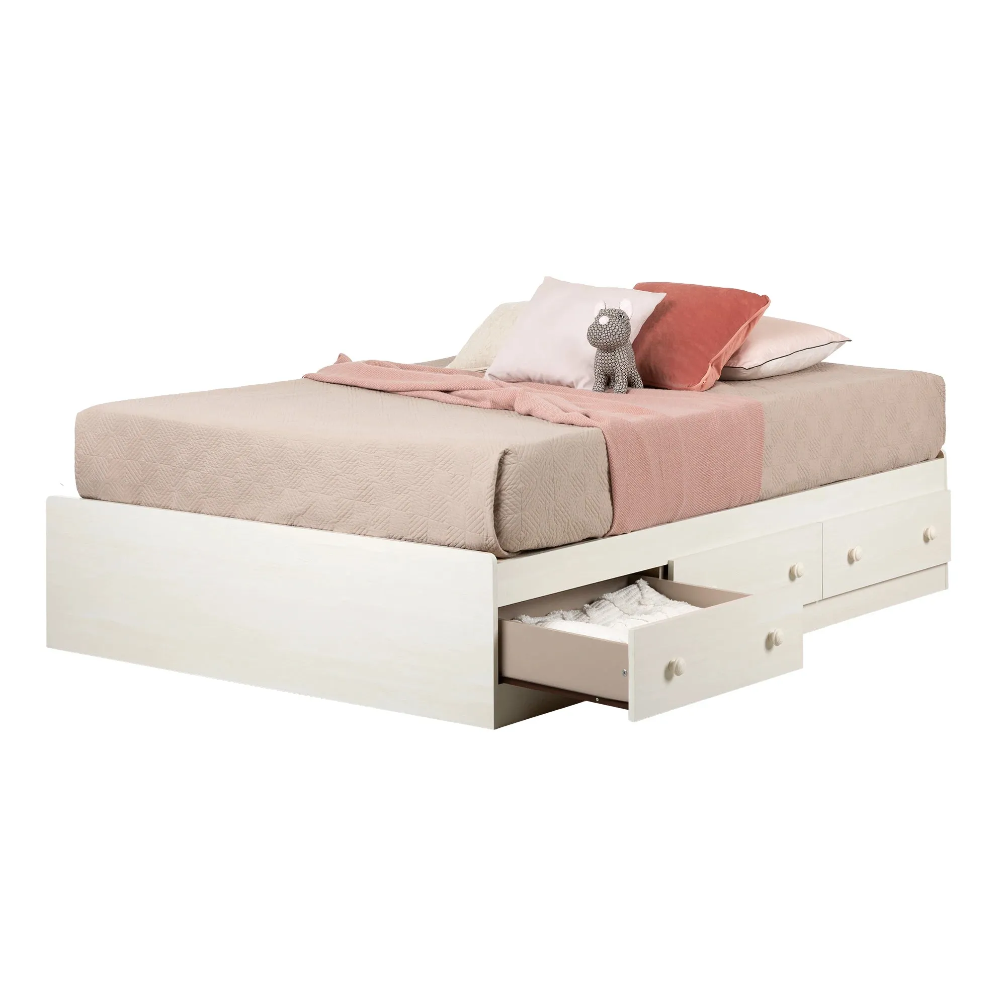 Mates Bed with 3 Drawers - Summer Breeze