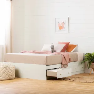 Mates Bed with 3 Drawers - Summer Breeze