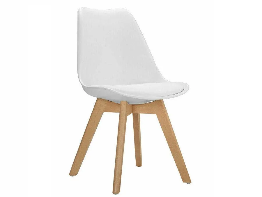 Modern Tulip Dining Chair - Black