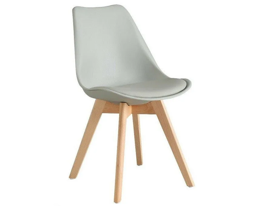 Modern Tulip Dining Chair - Black