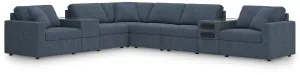 Modmax 8-Piece Sectional with Audio and Storage Consoles