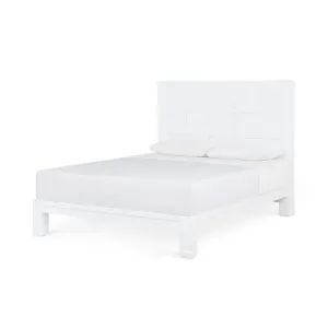 Patricia Bed Vanilla Lacquered Grasscloth - multiple options