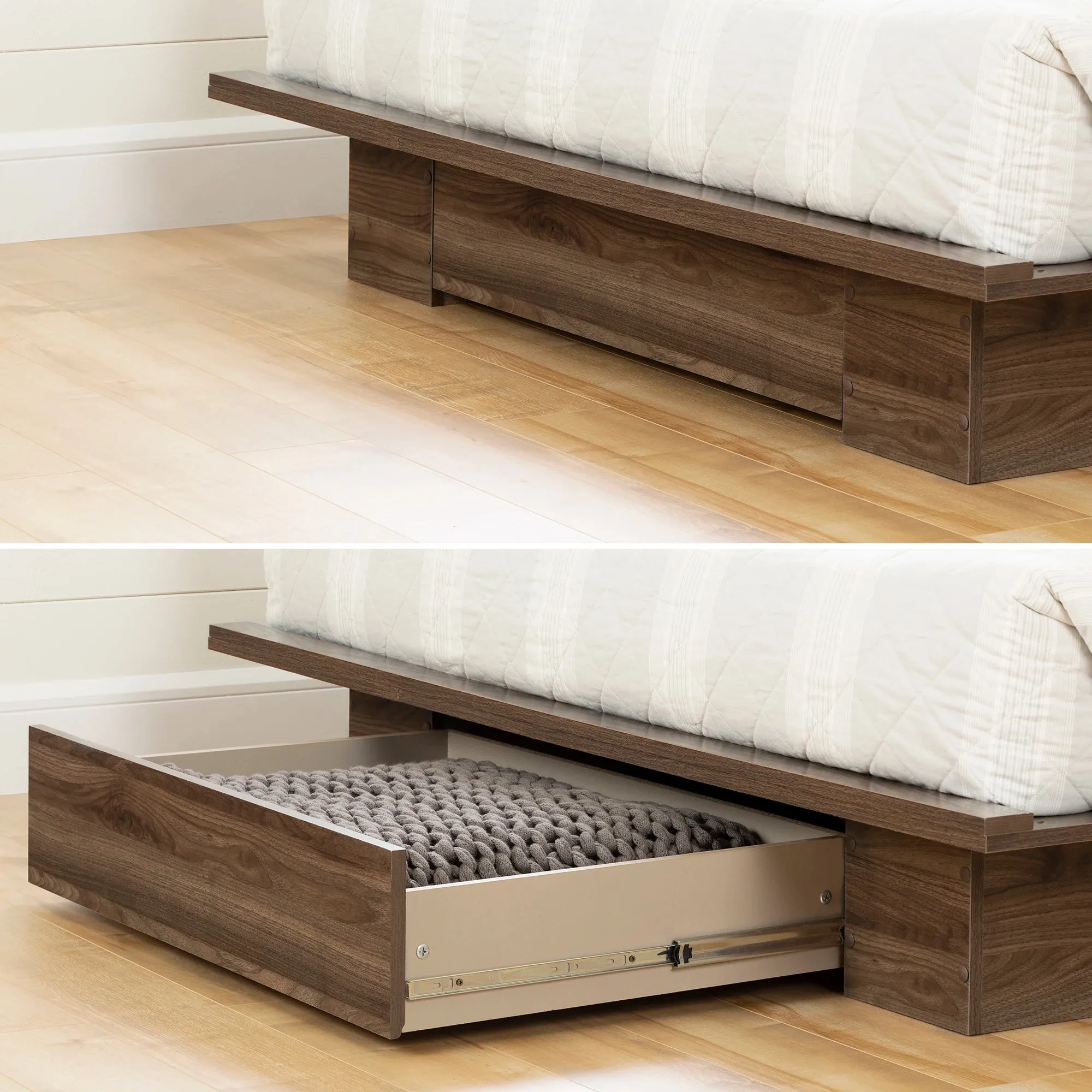 Platform Bed and Headboard Set - Tao