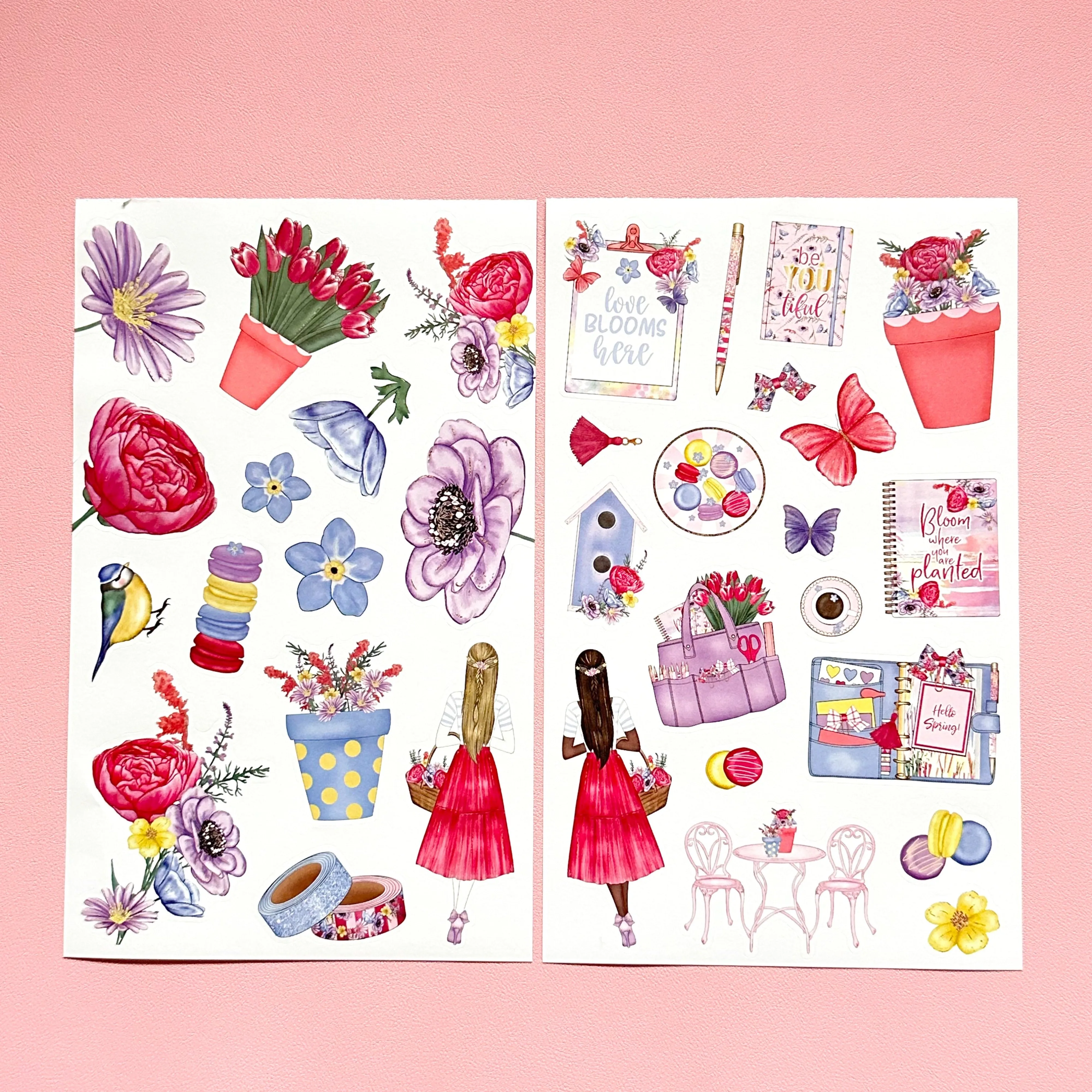 SPRING ELEMENTS STICKER BOOK