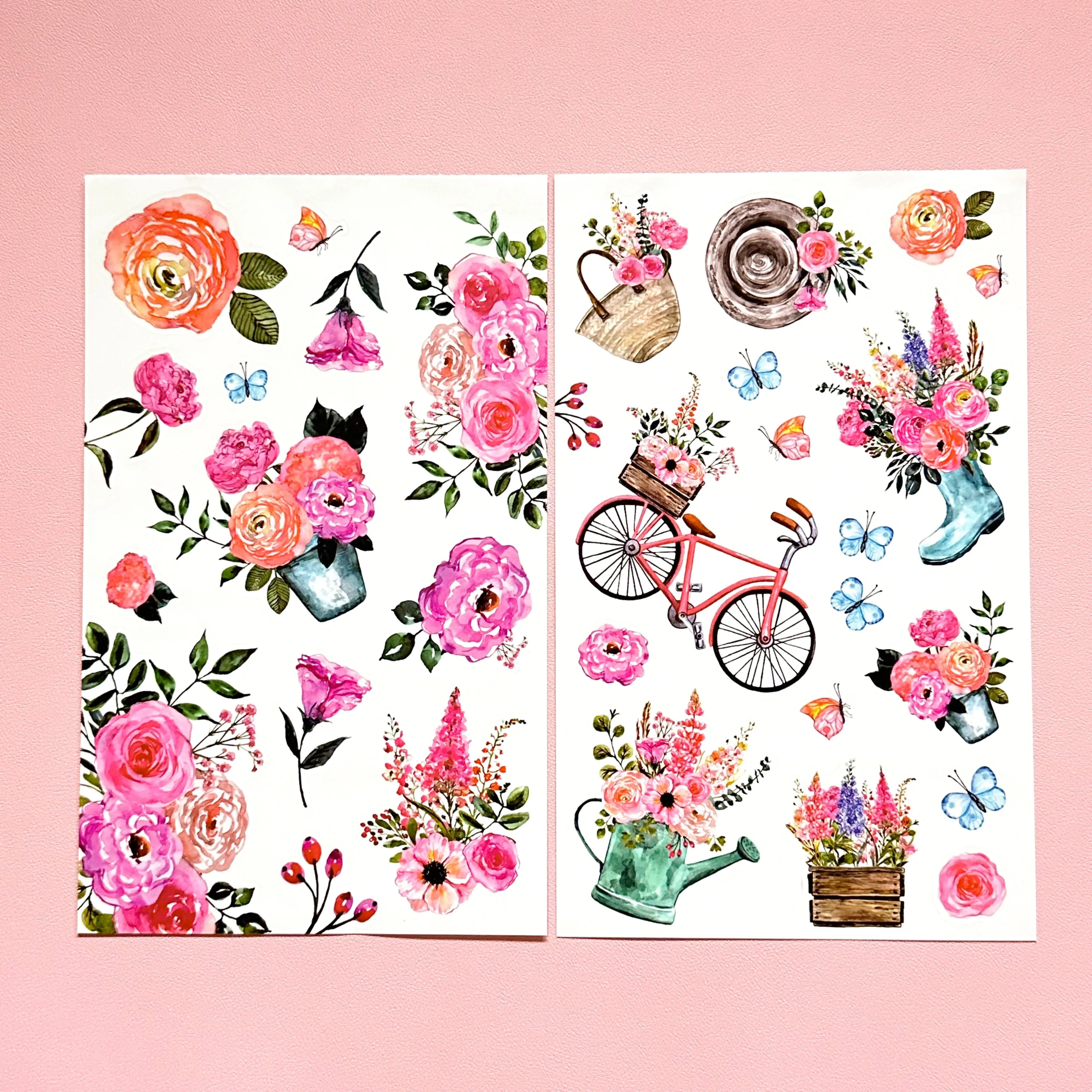 SPRING ELEMENTS STICKER BOOK