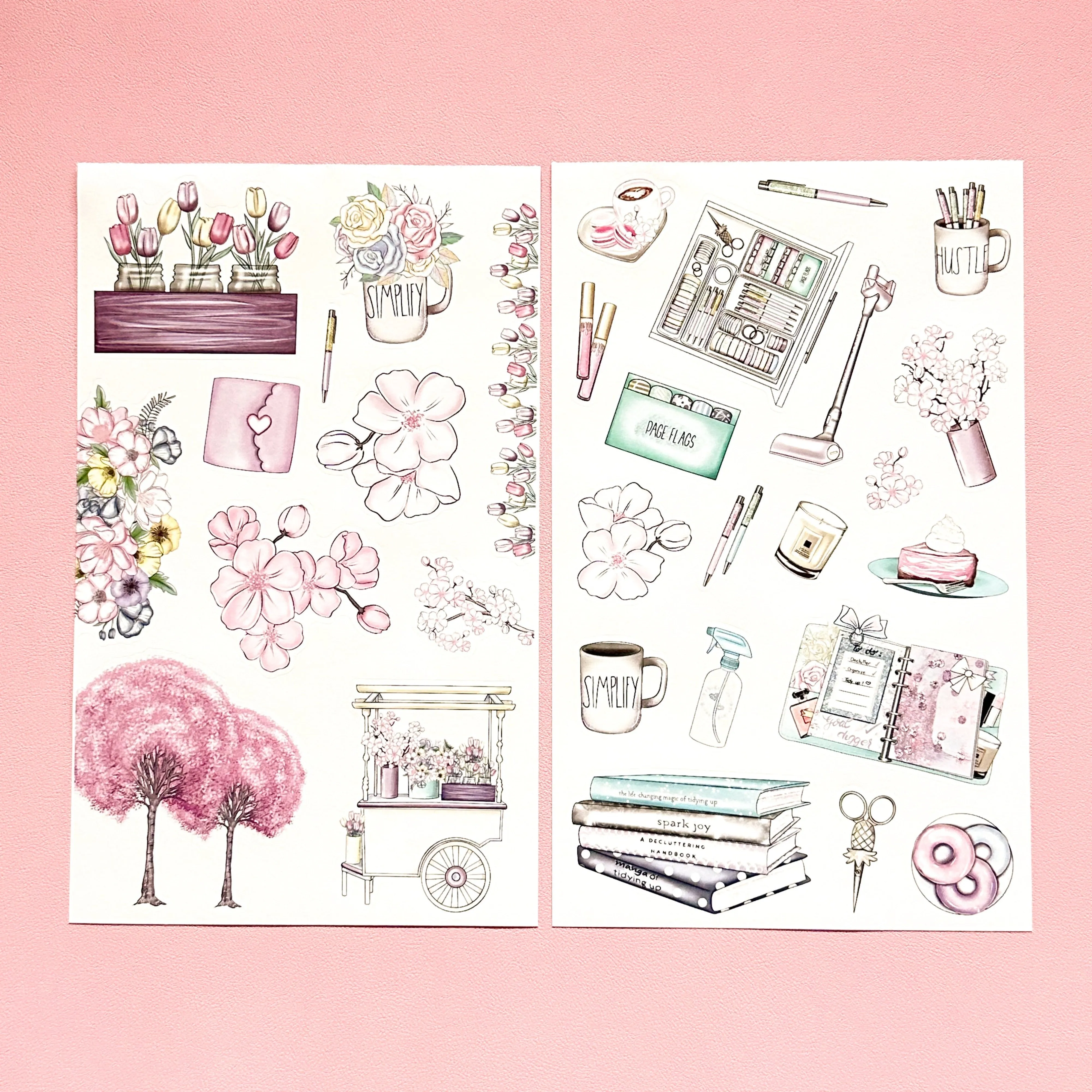 SPRING ELEMENTS STICKER BOOK