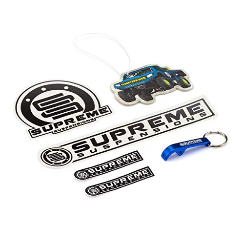 Supreme Suspensions - Full Lift Kit for 1983-1996 Ford Ranger 2" Front Lift Spring Spacers   2" Rear Lift Short Add-A-Leaf Springs   3/4" Stud Extenders 2WD (Silver)