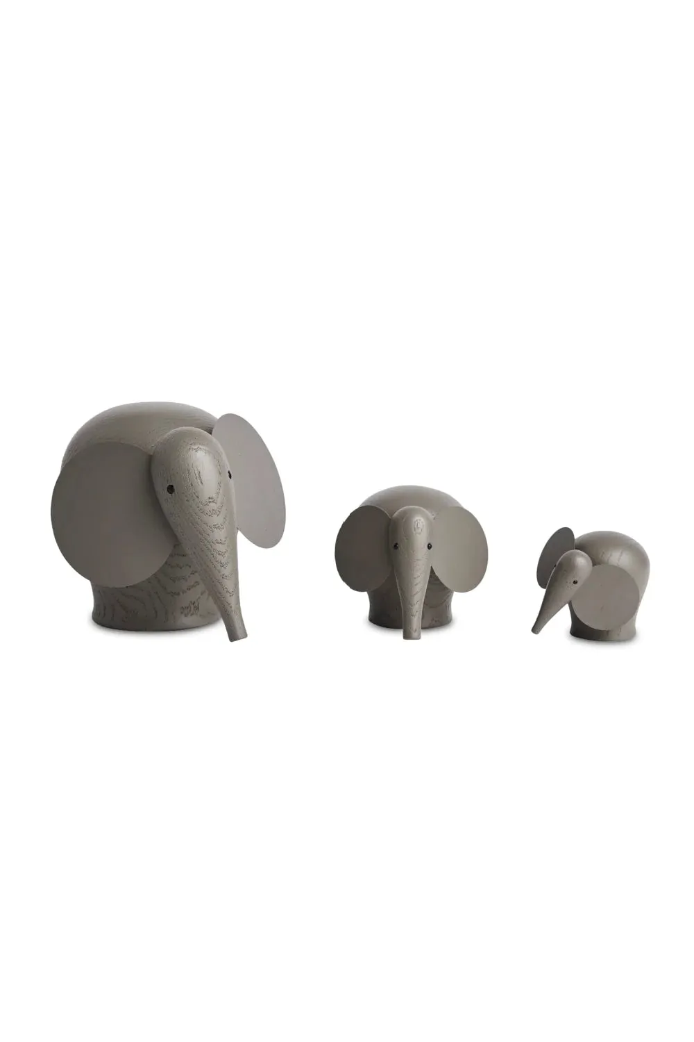 Taupe Elephant Sculpture | WOUD Nunu