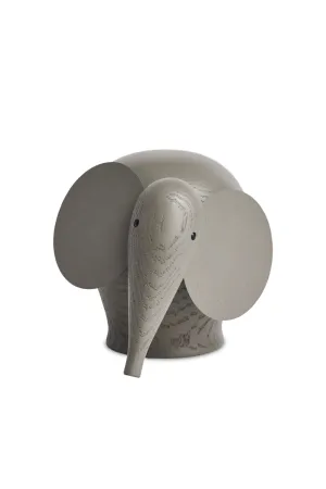 Taupe Elephant Sculpture | WOUD Nunu