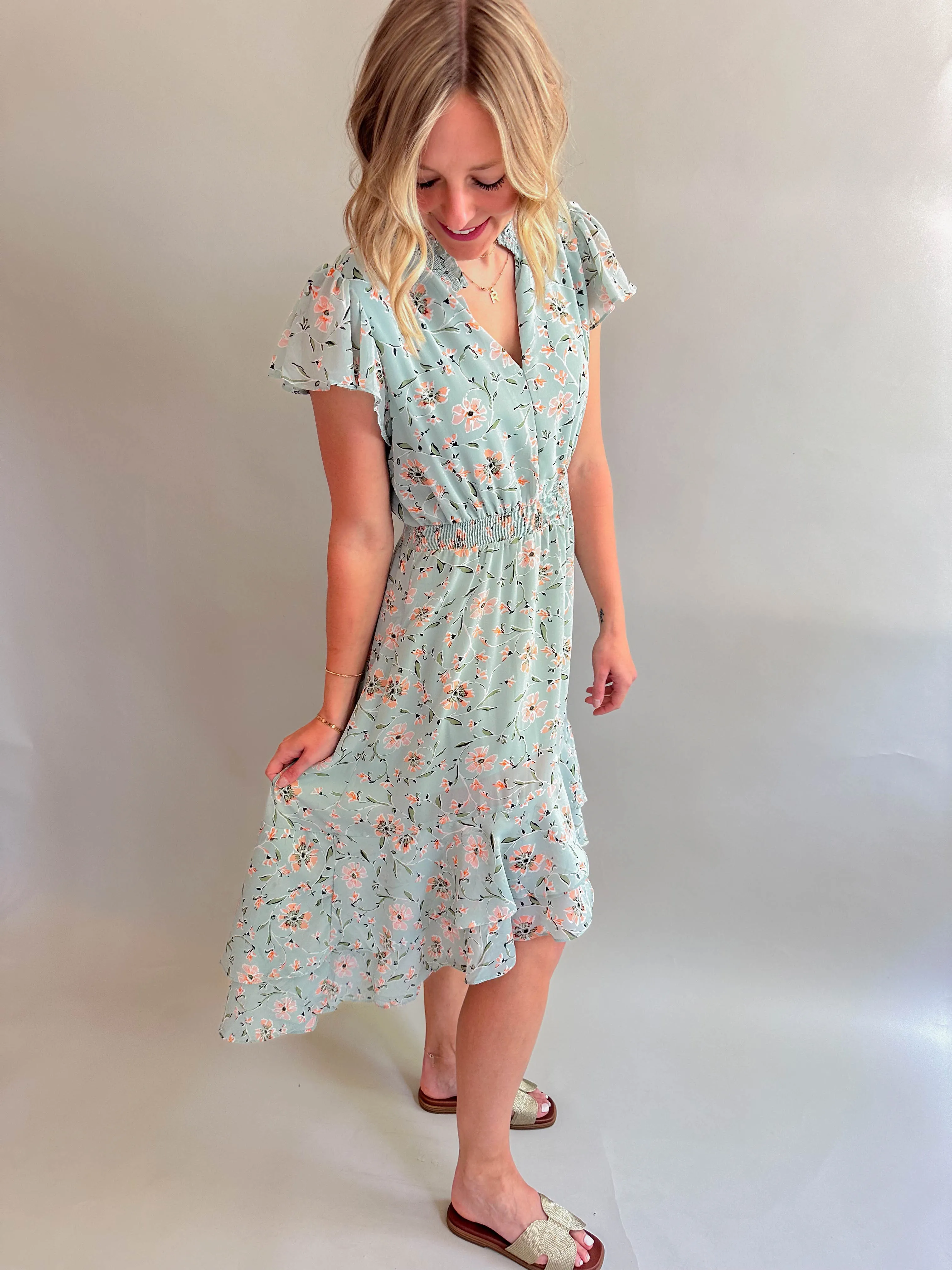 The Fatema Floral Dress