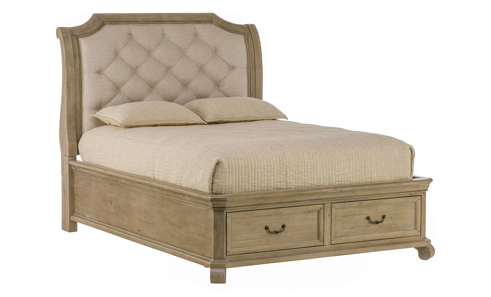 Tinley Park Upholstered Storage Bed