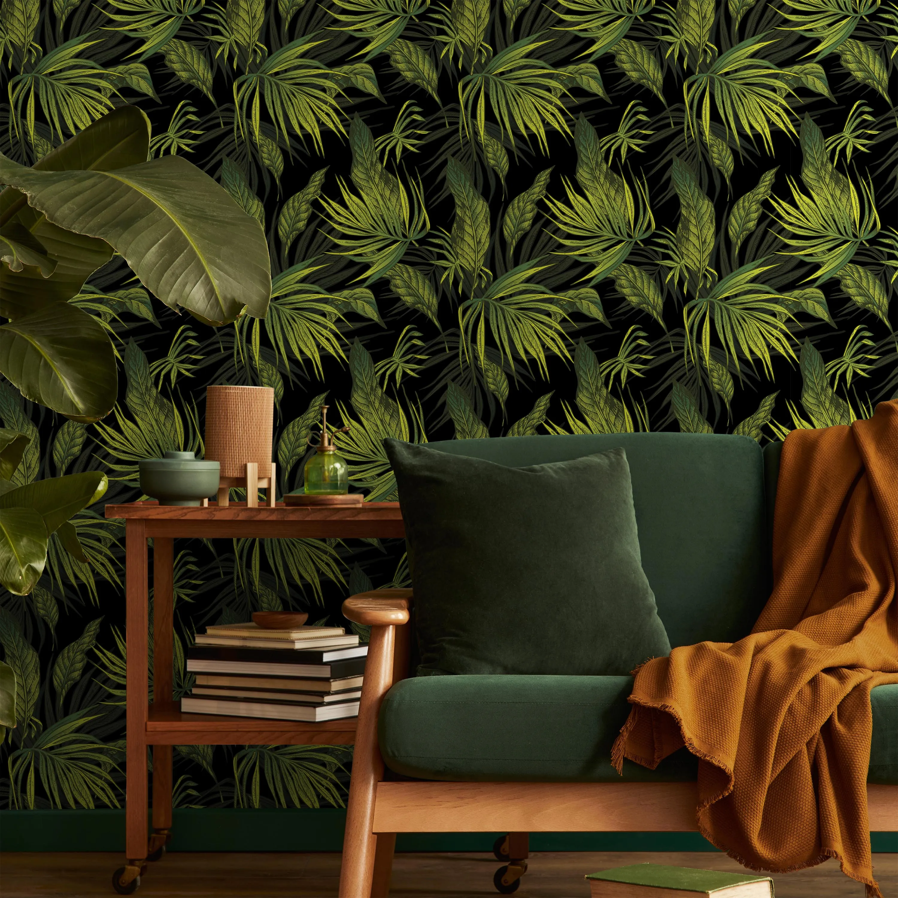 Tropical Jardin Wallpaper