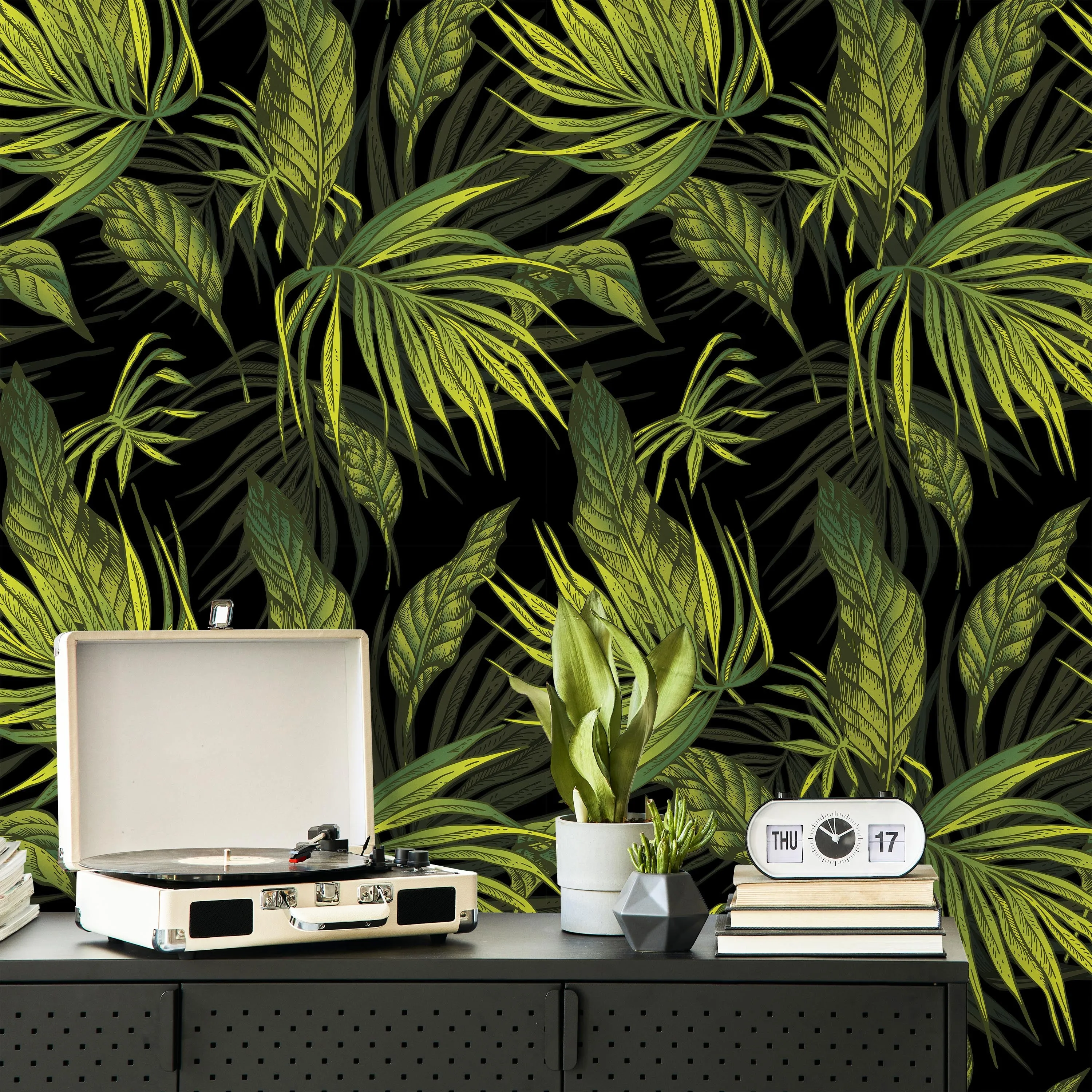 Tropical Jardin Wallpaper