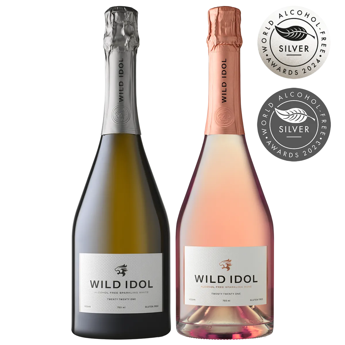 Wild Idol Alcohol Free Sparkling Taster Bundle, Case 2x75cl