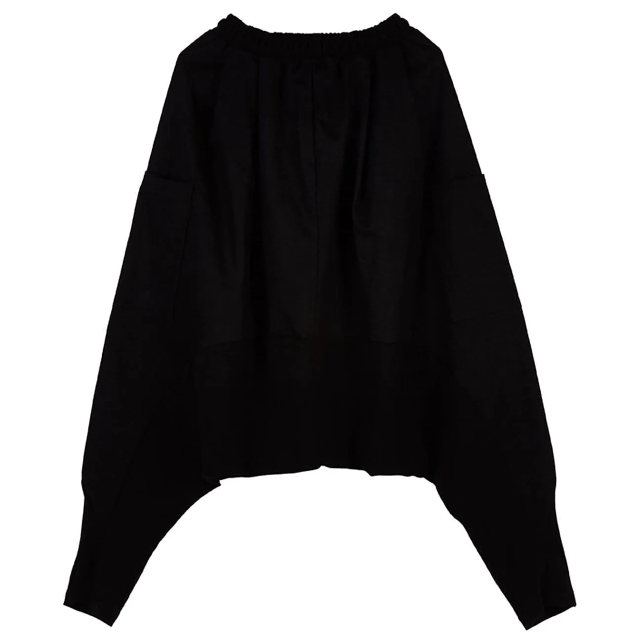 WLS Dark Buttons Crotch Oversized Harem Pants