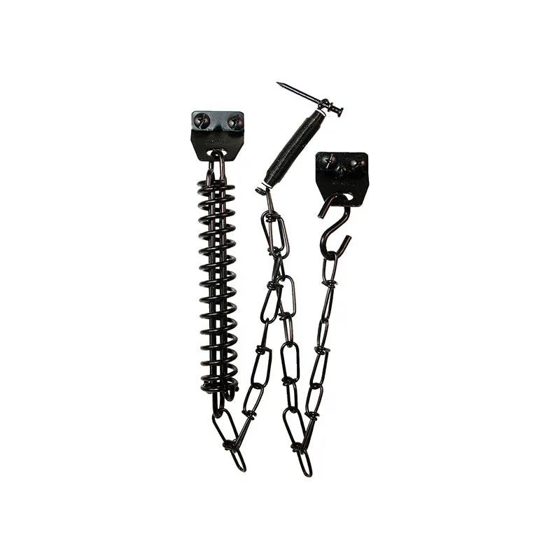 WRS Storm Door Protector Chain & Spring - Black