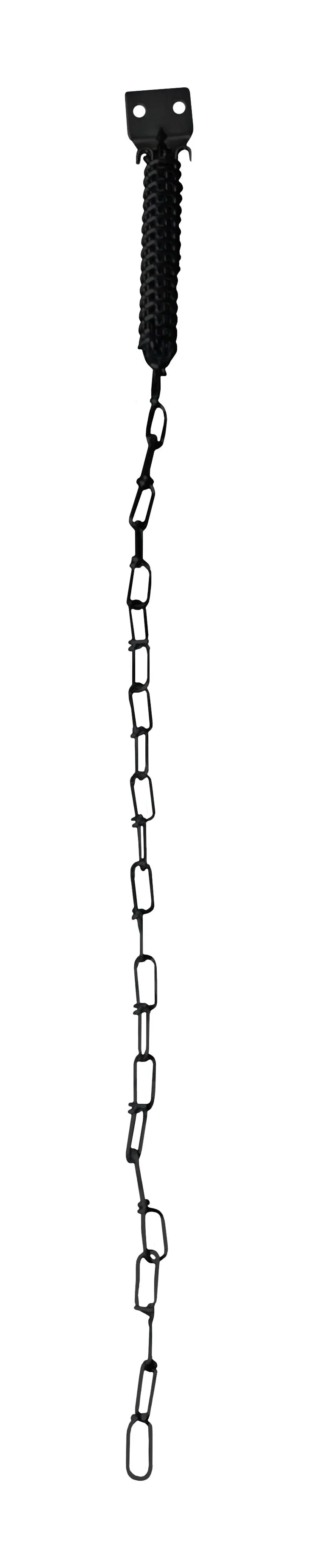 WRS Storm Door Protector Chain & Spring - Black